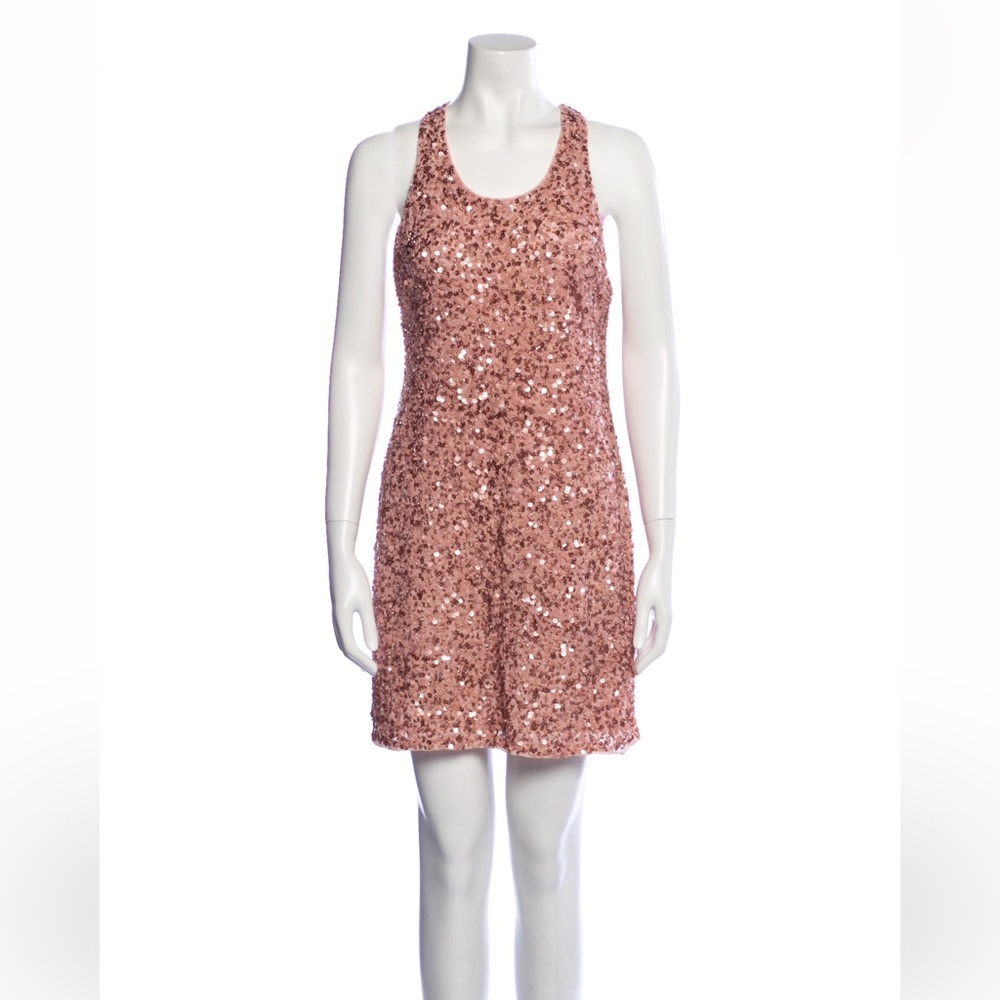 Alice & Olivia sequin shift dress